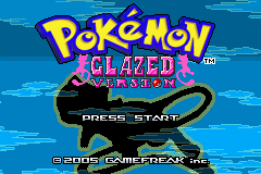 Pokemon Glazed (beta 6) Title Screen
